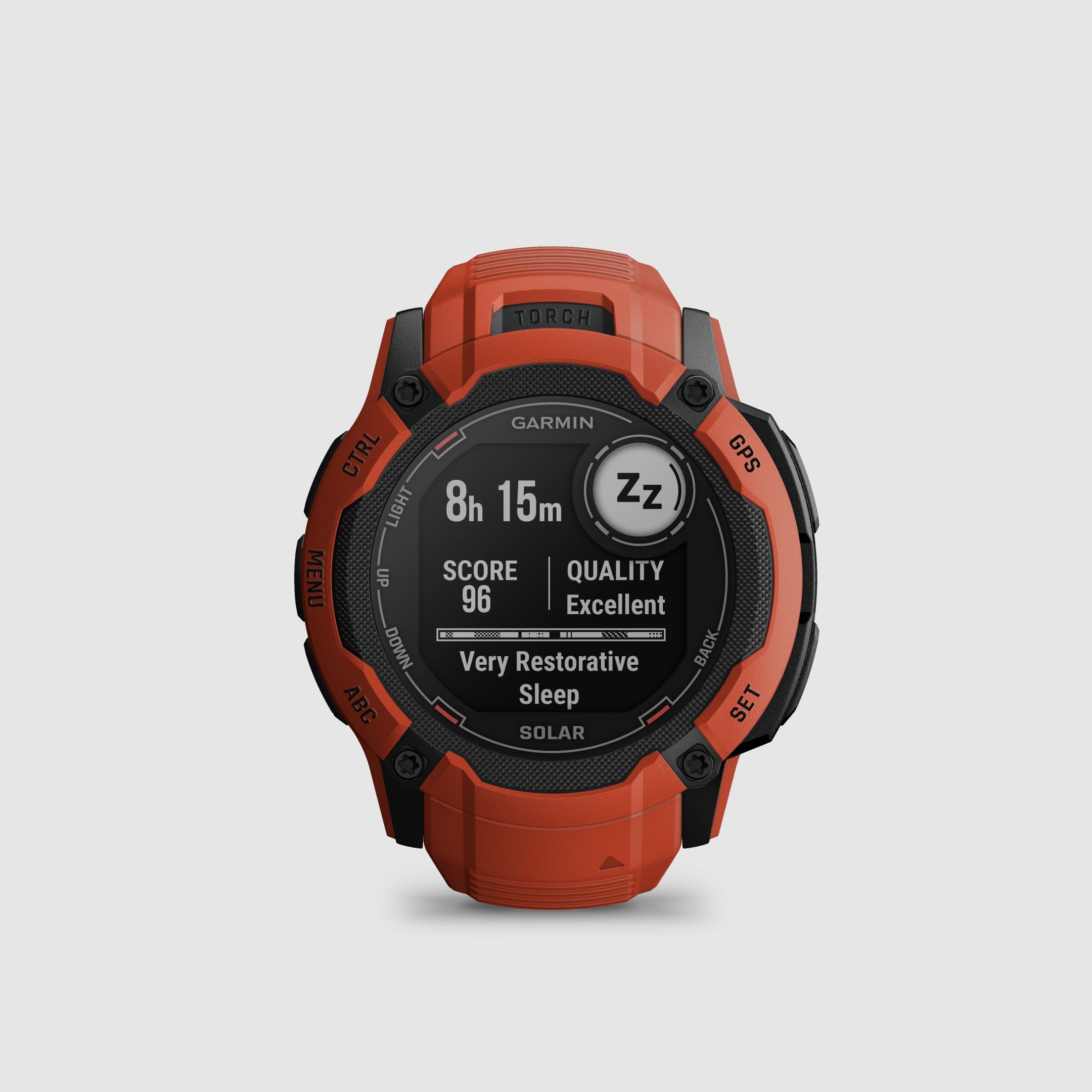 Garmin Instinct® 2X Solar, Rot