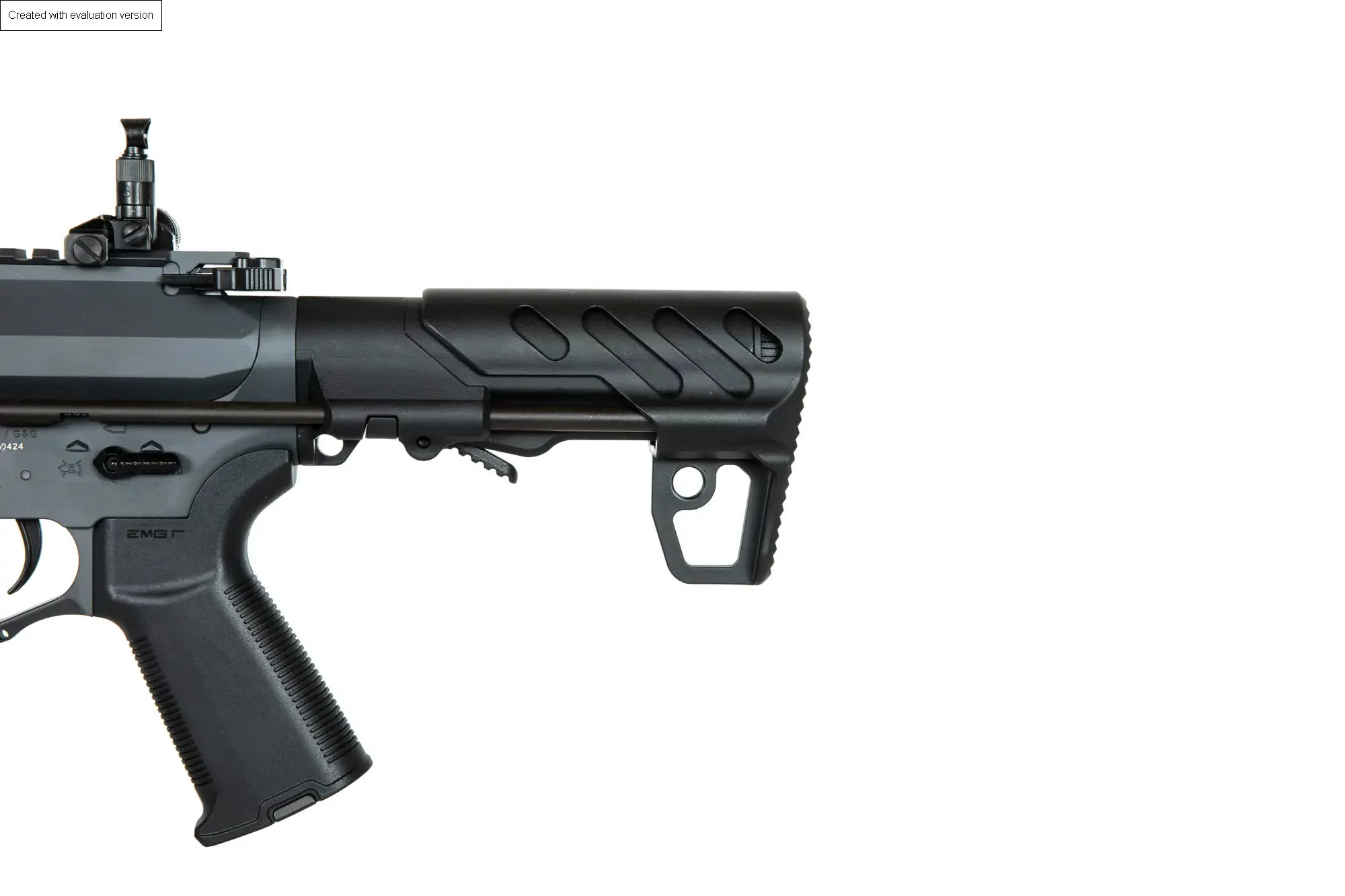 G&G SBR8 Seekins Precision 12" Airsoft-Karabiner – Grau, Bild 16 von 20