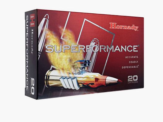 Hornady 81153 .30-06 Spr. Superformance SST 10,7g 165grs. Munition de carabine