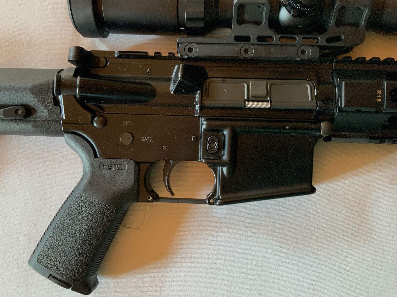 AR 15 Sig Sauer 516 Sport Patrol .223 Rem – Top état (seulement 600 coups) – Système à piston recherché – Pack complet (Original Eckernförde - Made in Germany)