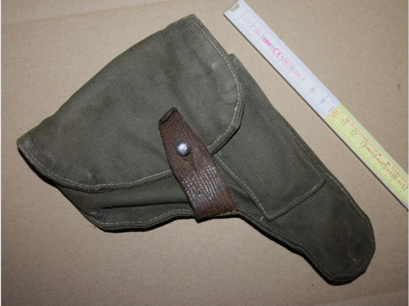 orig. spätes Wehrmacht WK2 Holster für Pistolen im Kal. 7,65mm und 9mm -SELTEN-