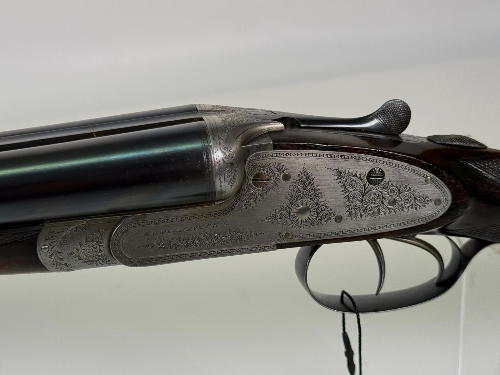 Army & Navy C.S.L. London Doppelflinte 16/65 met ejectoren en automatische beveiliging - zeldzaamheid, afbeelding 3 van 8