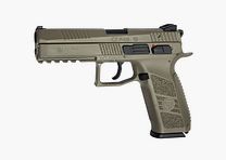 CZ 75 P-09 plástico Tan 6mm - Airsoft Gas BlowBack