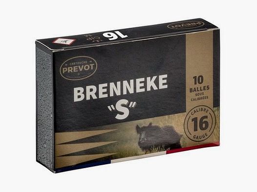 Patronen Prevot Brenneke "S" - Teilverkleidet