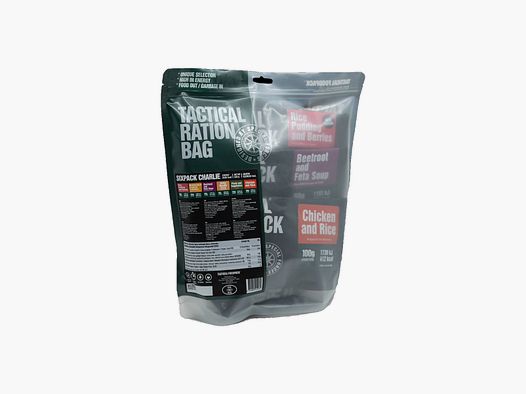 TACTICAL FOODPACK Sixpack CHARLY 530g