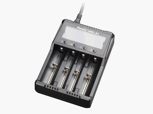 Fenix ARE-A4 charger 18650 21700 AA AAA C 26650