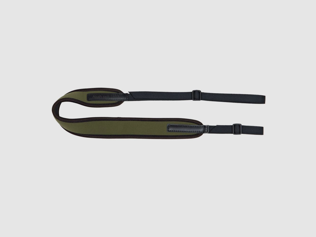 AKAH Gewehrriemen Universal Neopren superelastisch - braun