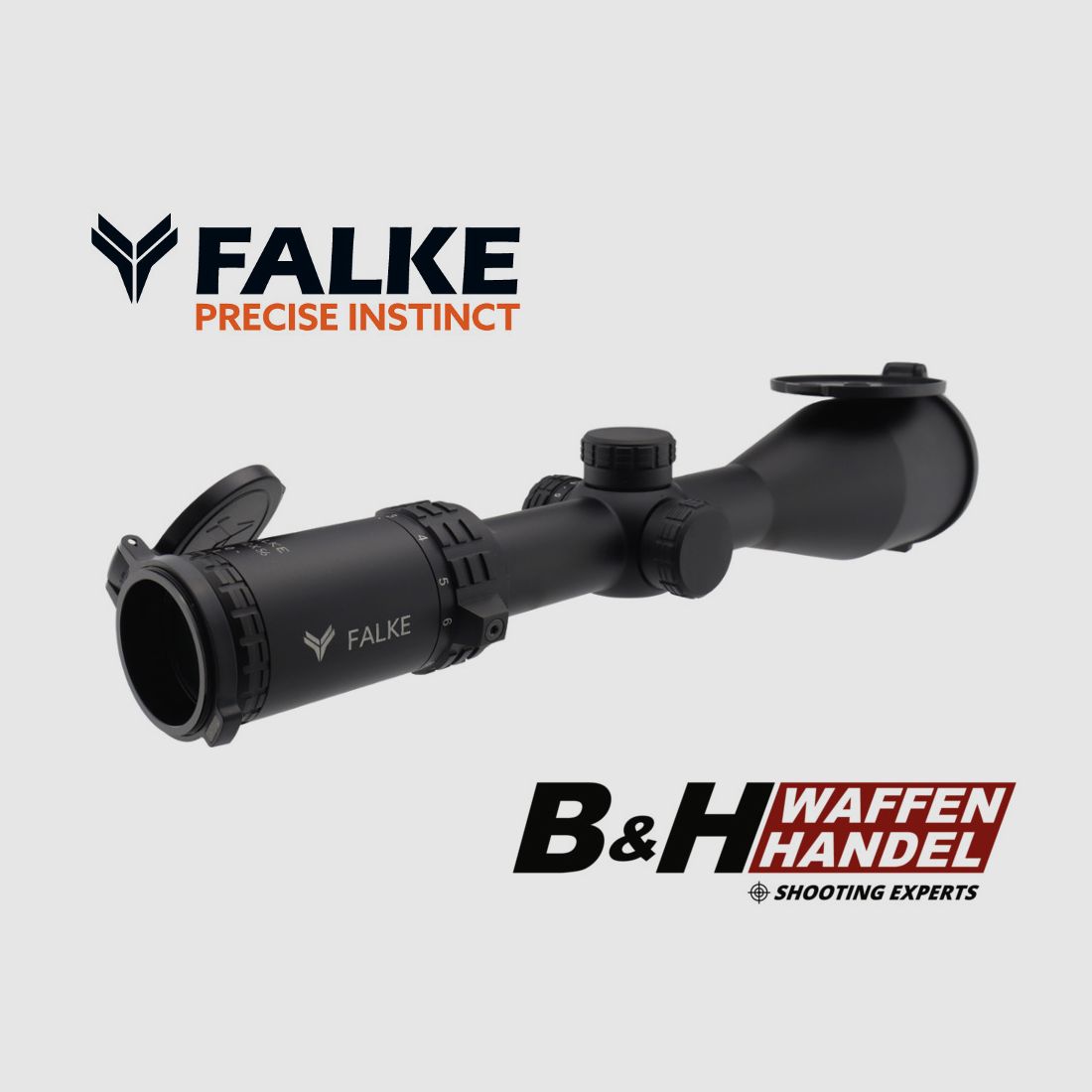 Falke 3-12x56 L4 Zielfernrohr 