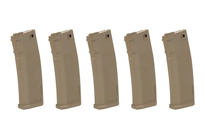 Zestaw 5 magazynków S-Mag Mid-Cap na 125 kulek - tan, billede 1 af 16