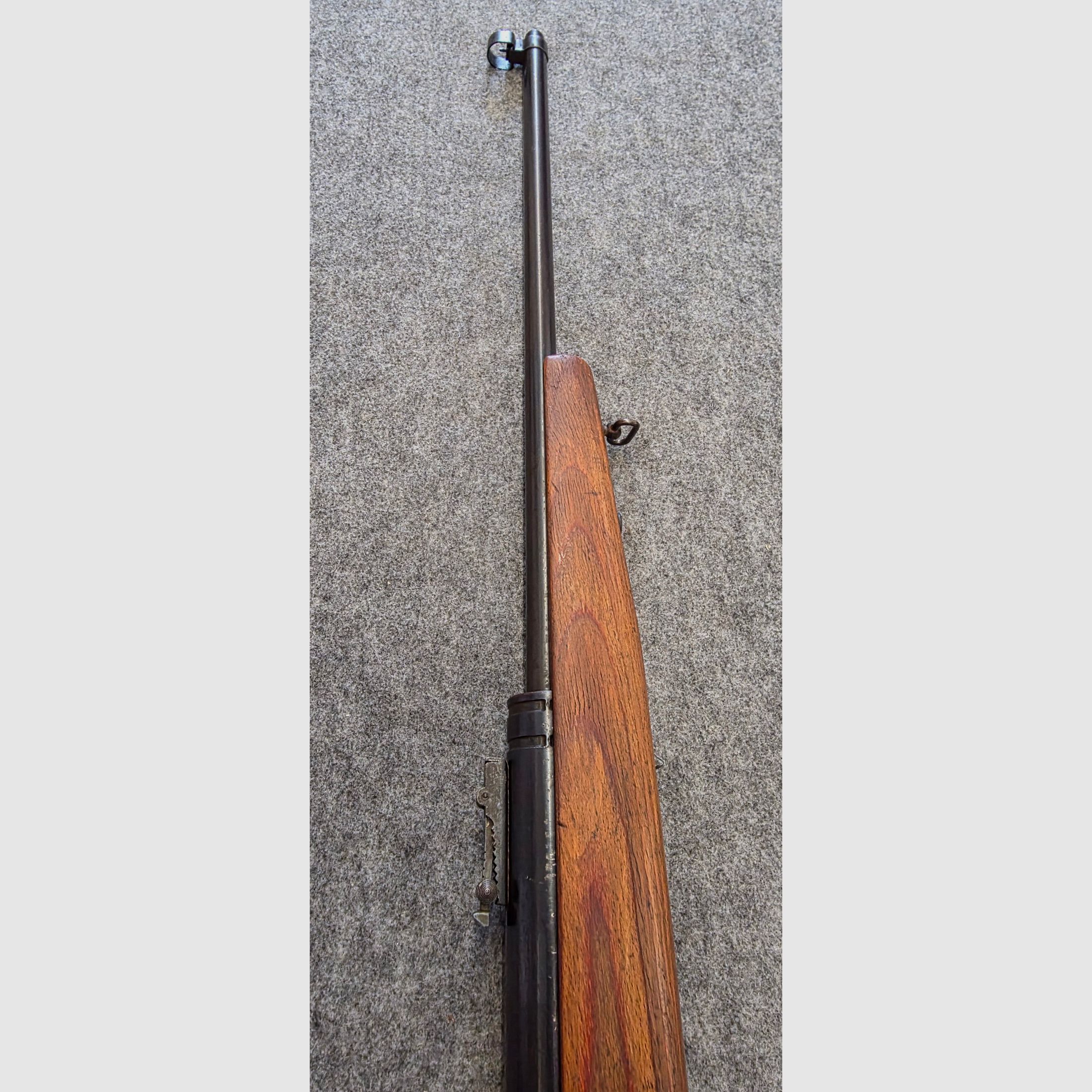 Haenel Mod. 49a z kolbą z drewna warstwowego z 1957 roku w dobrym stanie, samopowtarzalny, nie 310