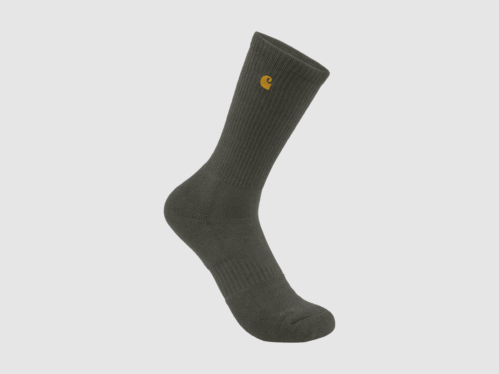 Carhartt Force™ Midweight Crew Sock 2-pack Men Green Olive M