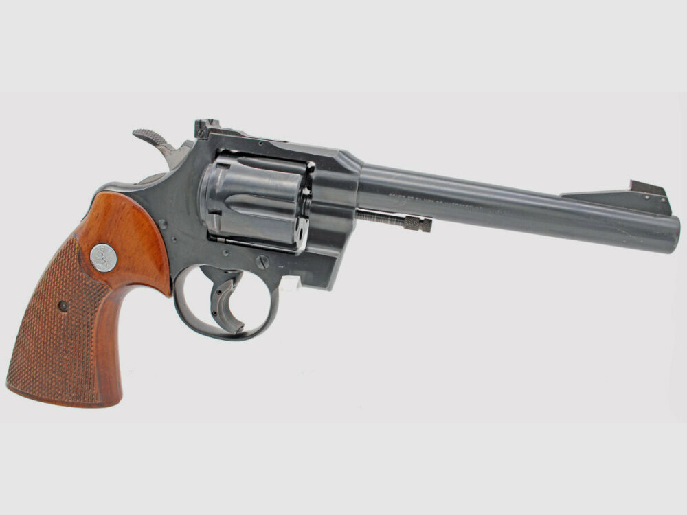 Colt Firearms Manufacturing Company Colt Revolver Officers Match Kal. 22 LR TOP
