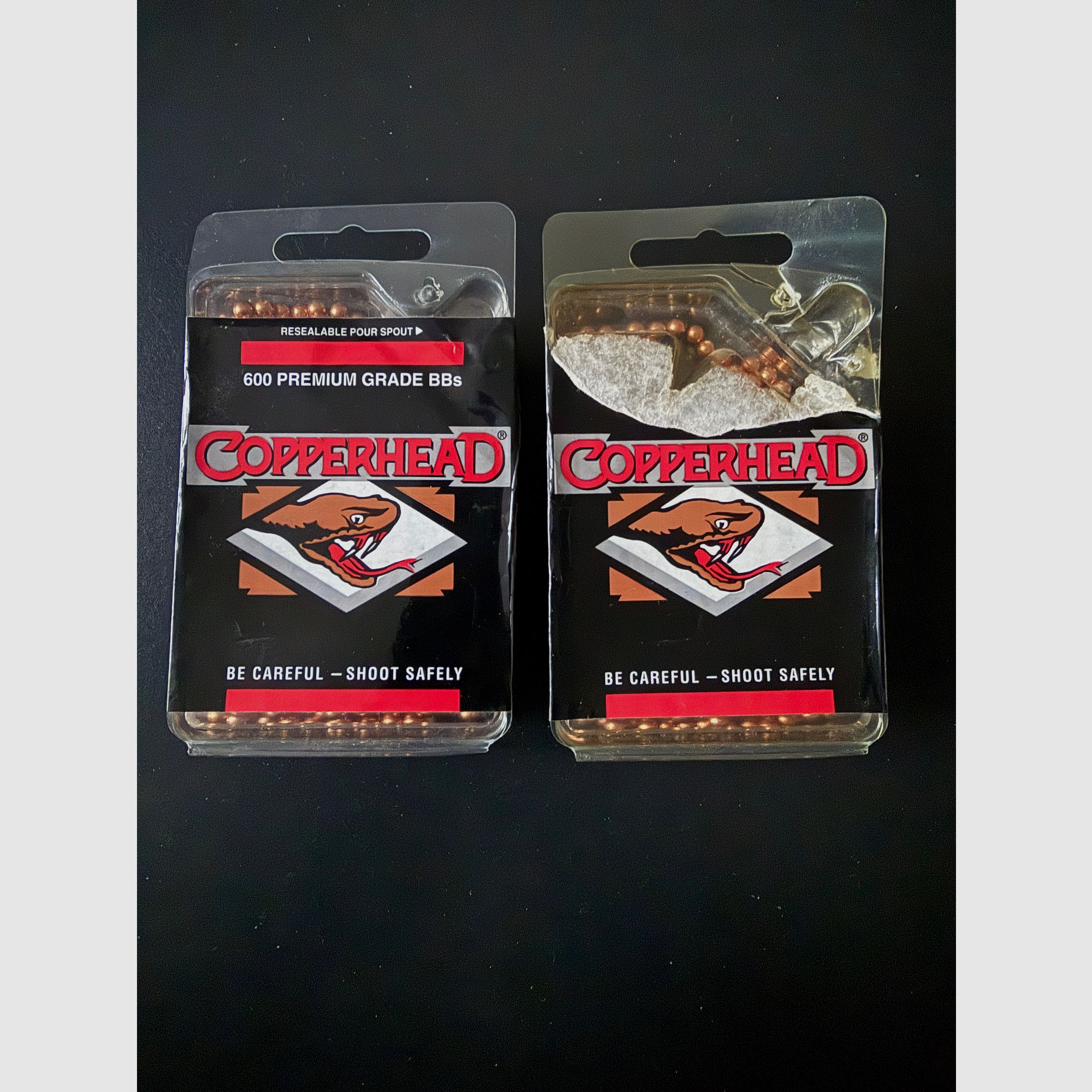 COPPERHEAD Airgun Shot Steel BB Kal. 4,5 mm, 1,5 opakowania