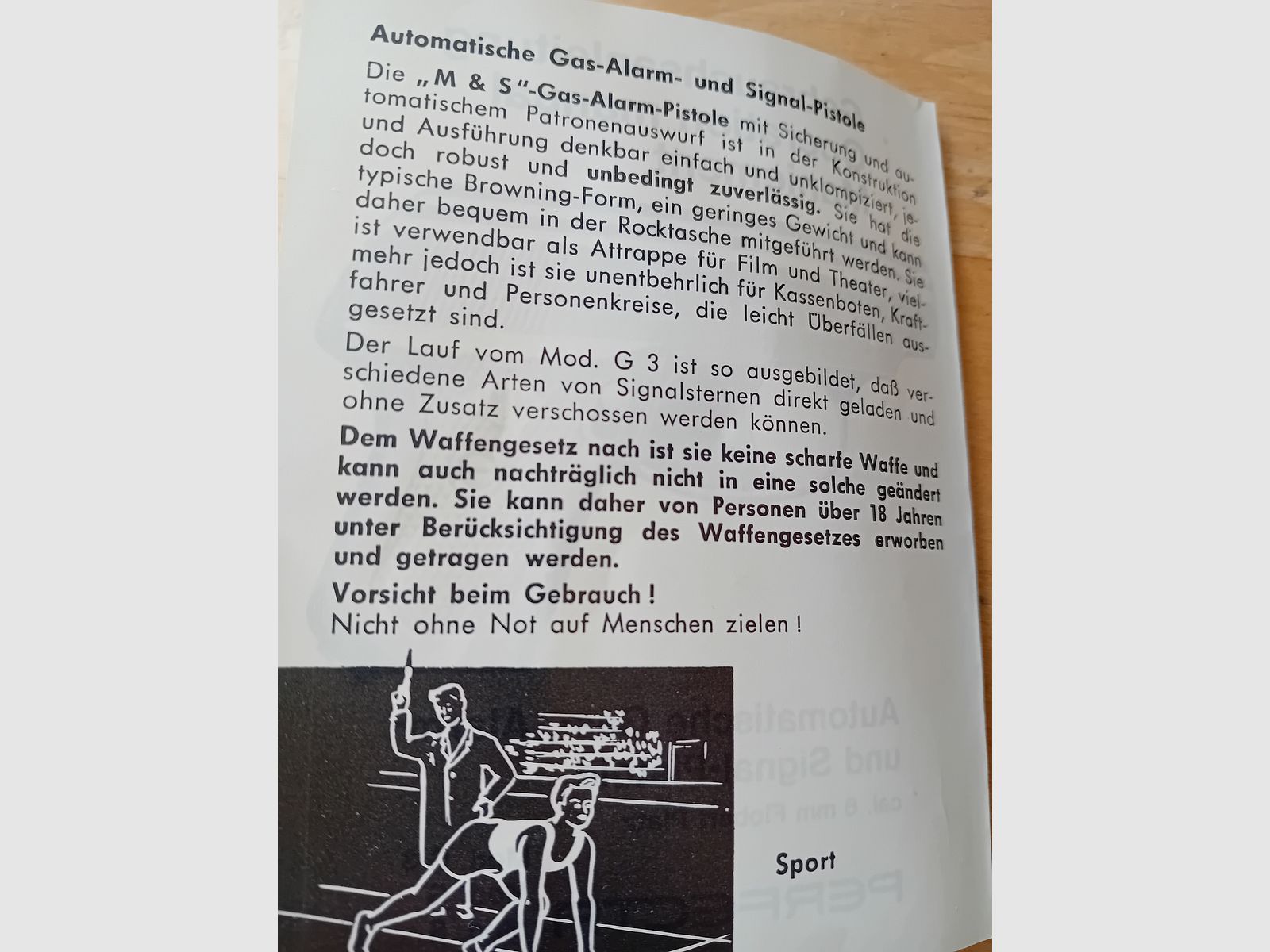 PERFECTA Automatisch Gas-, Alarm und Signal-Pistole