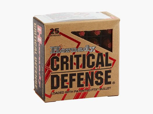 Hornady Critical Def. FTX 115grs 25St 9mmLuger