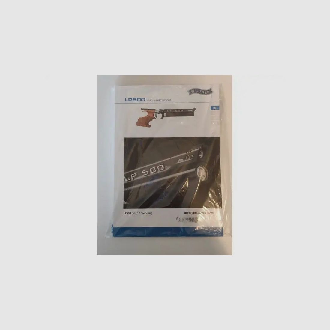 Luchtpistool Walther LP500 Blue Angel 4,5 mm Diabolo