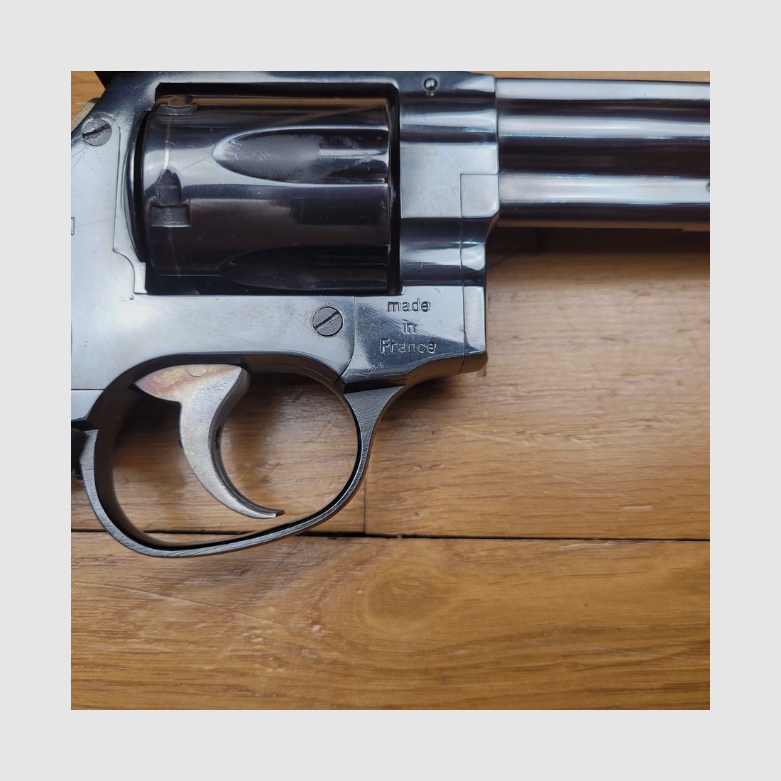 Prachtige revolver MR 73 Sport – .357 Mag – een van de allereerste – Manurhin-fabricage voor 1980 – 6 inch – Trausch-greep – Partridge-korn en overgedimensioneerde achtervisier – Mechanische en esthetische staat top – TBE+, afbeelding 1 van 22