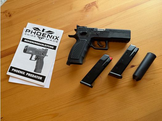 PHX Phoenix Predator SA/DA – like new firearm – 9 mm Luger