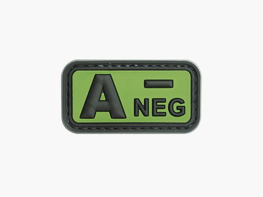 Blutgruppen Patch A - Negativ