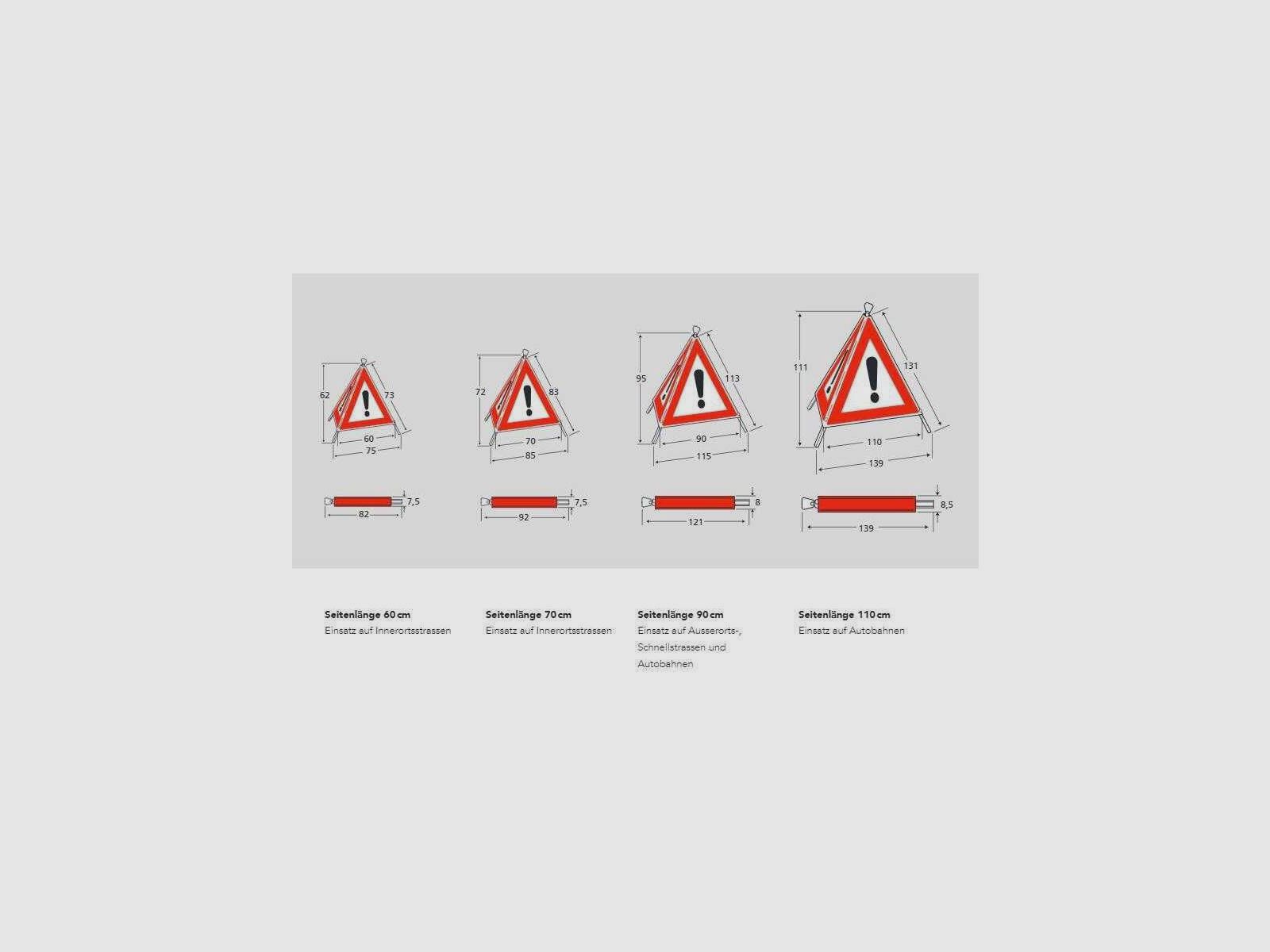 TRIOPAN cône de signalisation 75 cm (N) 2 bandes fluorescentes, image 2 sur 2