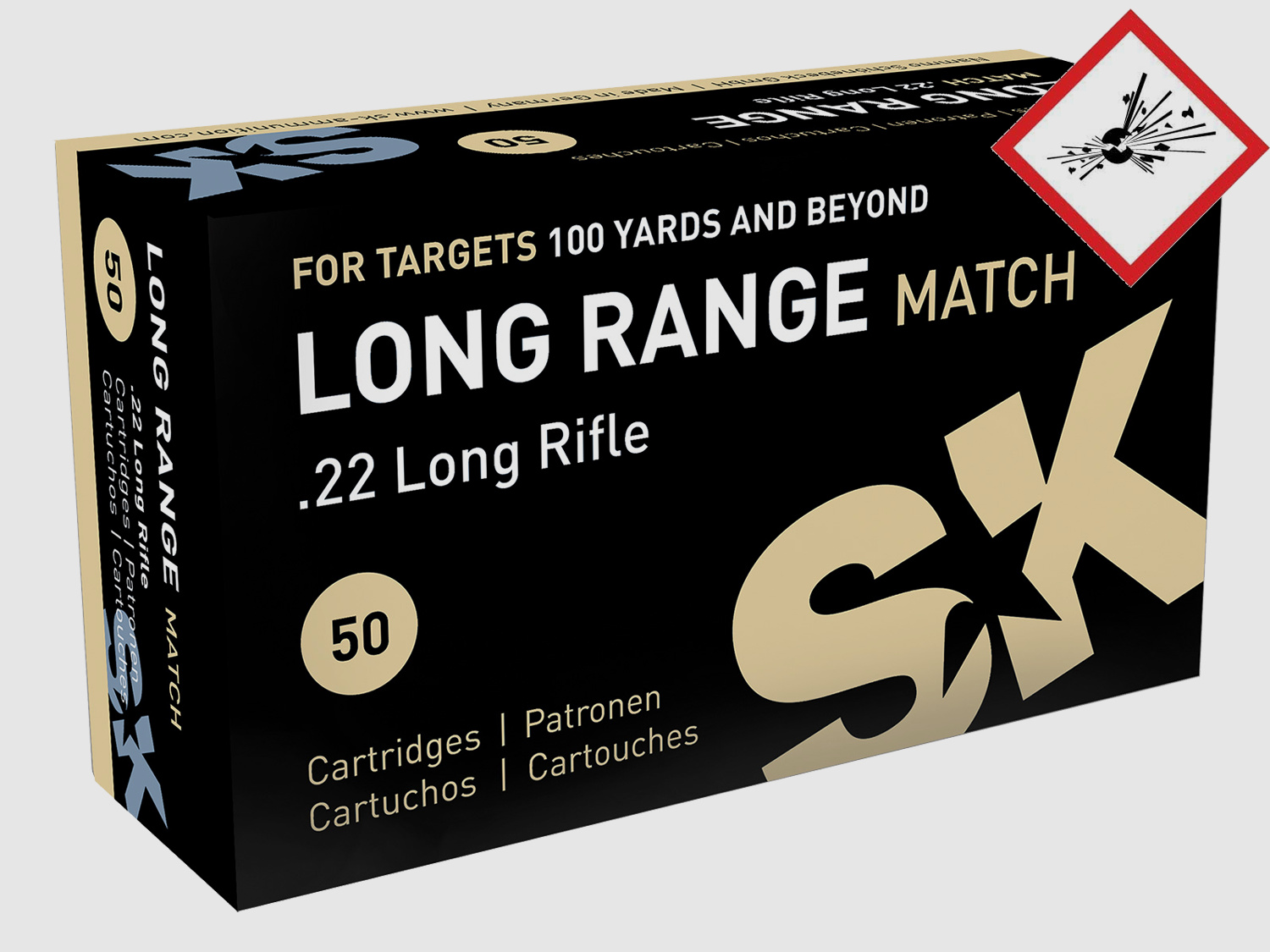 SK Kleinkaliberpatrone Long Range Match .22lr