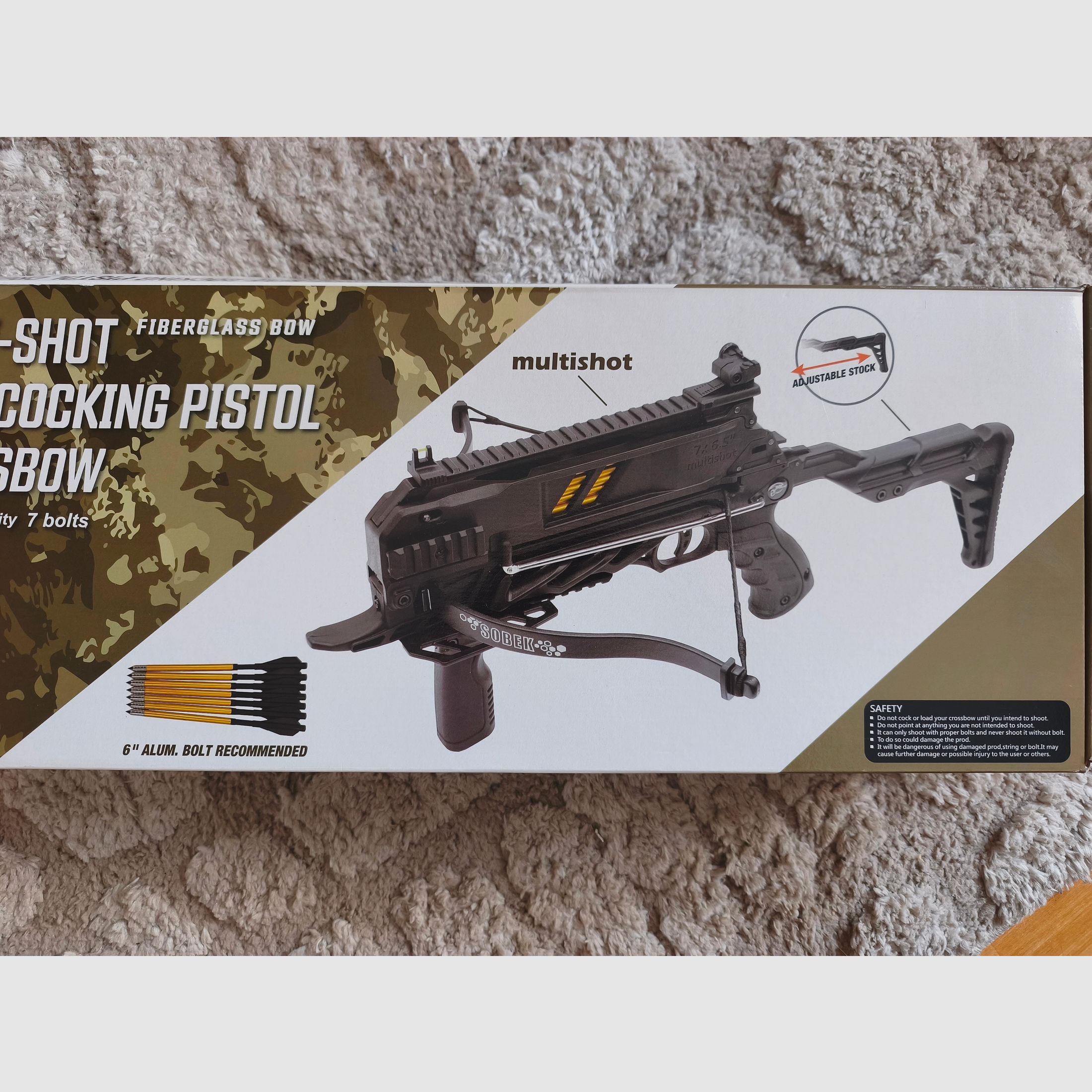Nowa kusza pistoletowa z magazynkiem