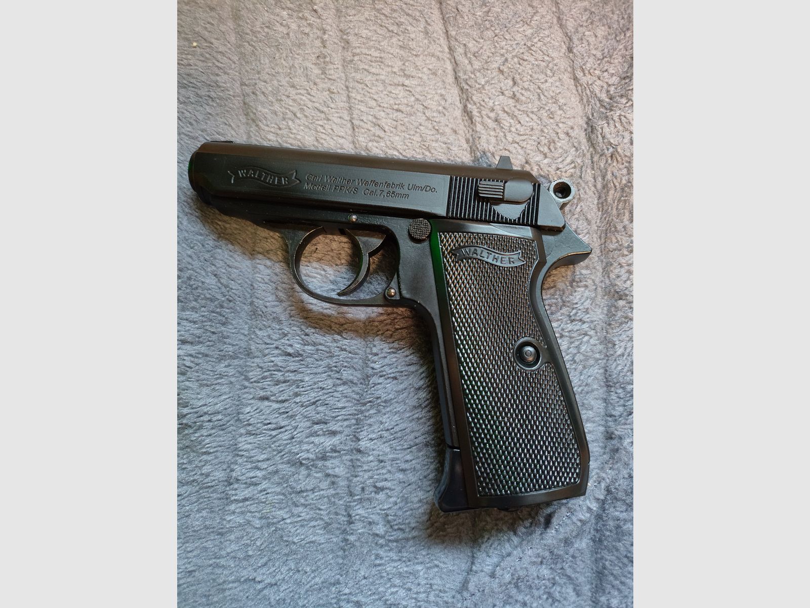 Walther PPK/S Co2-Pistole Blow Back Kaliber 4,5 mm BB