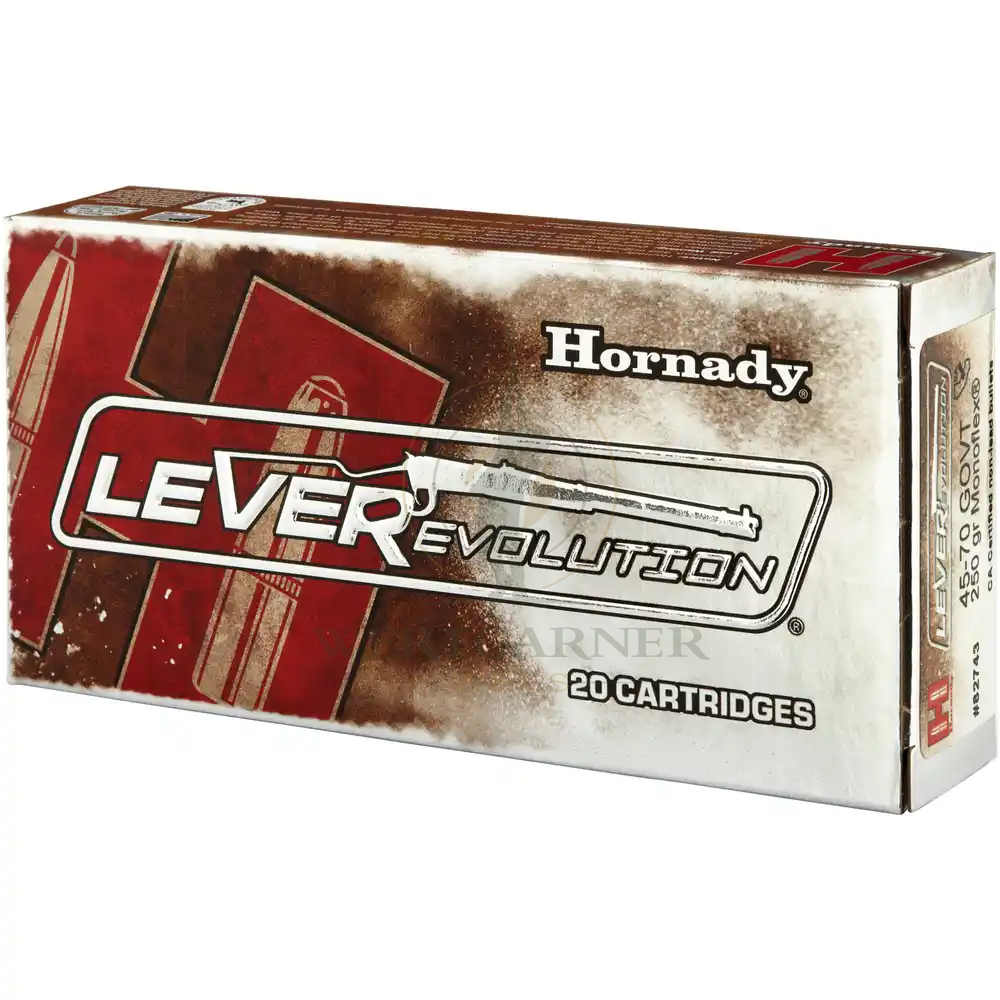 Hornady .45-70Govt. 250gr Monoflex LEVERevolution 20 Stk./Pkg., Bild 1 von 4