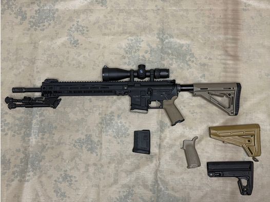 Oberland Arms OA15 M5 PR AR15 16" canon Lothar Walther