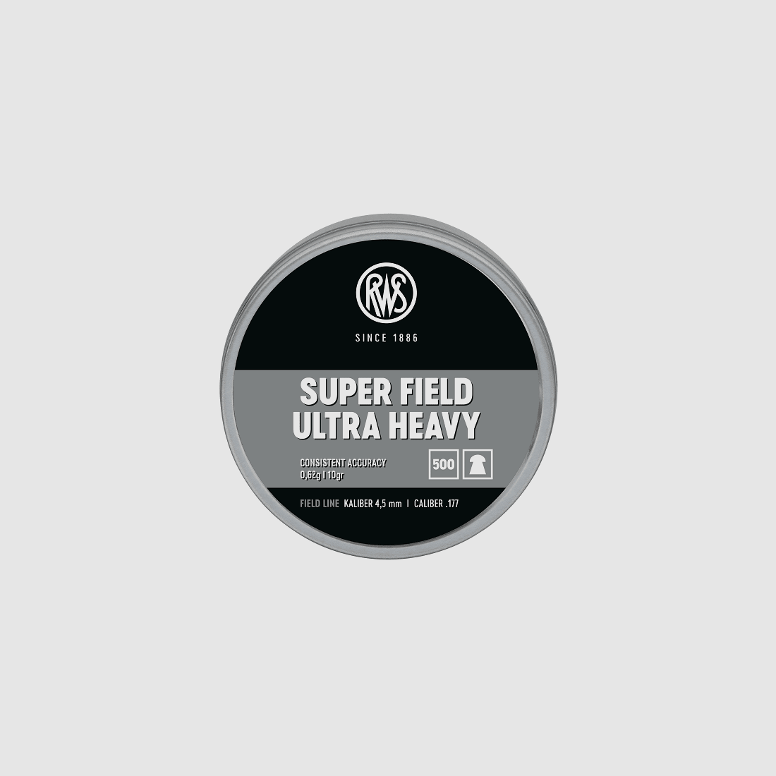 RWS Super Field Ultra Heavy Diabolo Cal. 4.5 mm - 500 pcs.