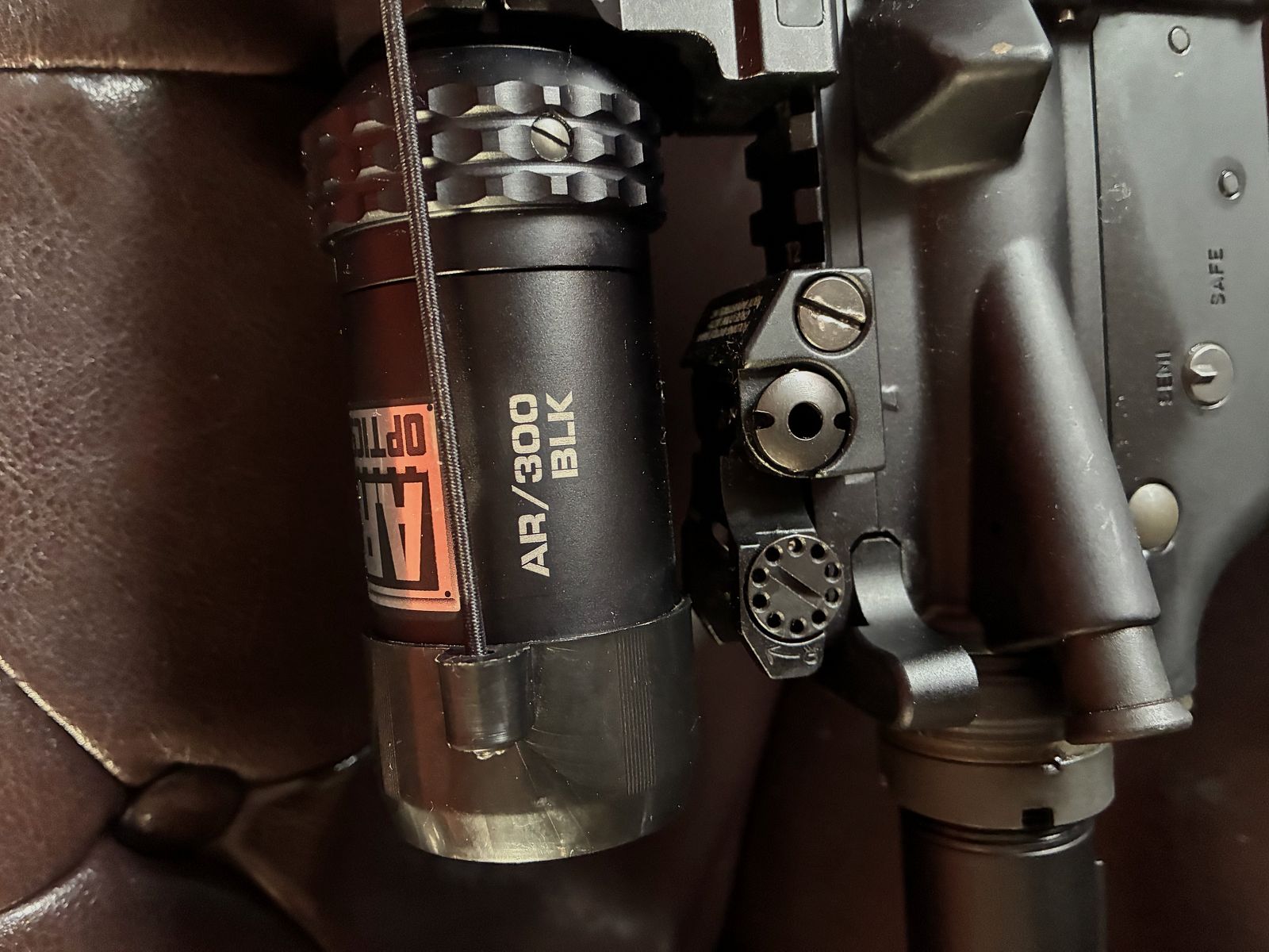 Troy Industries Carbine .223 Rem. incl. AR .300 BLK optic – minder dan 50 schoten!, afbeelding 7 van 8