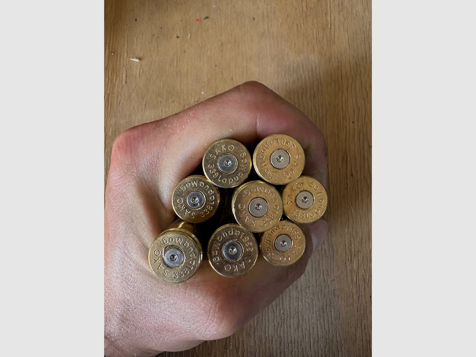 .338 Lapua Magnum cases van SAKKO -100 stuks-, afbeelding 1 van 2