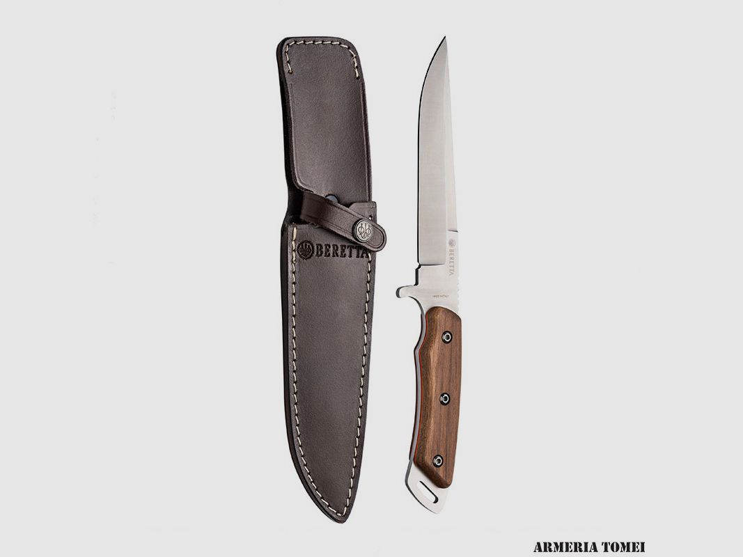 MESSER – BERETTA – ORYX FESTE KLINGE BRAUN & ORANGE, Bild 1 von 3