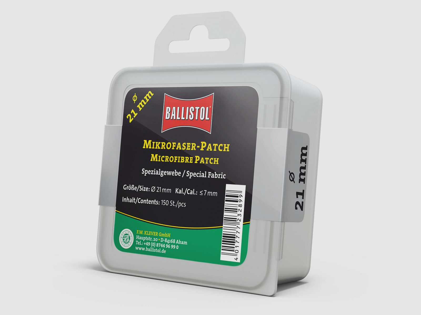 BALLISTOL Mikrofaser Patch Rund - 21mm