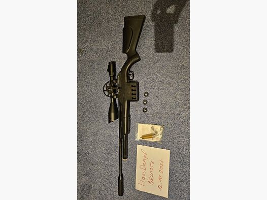 Set di fucile ad aria compressa Walther Dominator 1250FT per il tiro di campagna