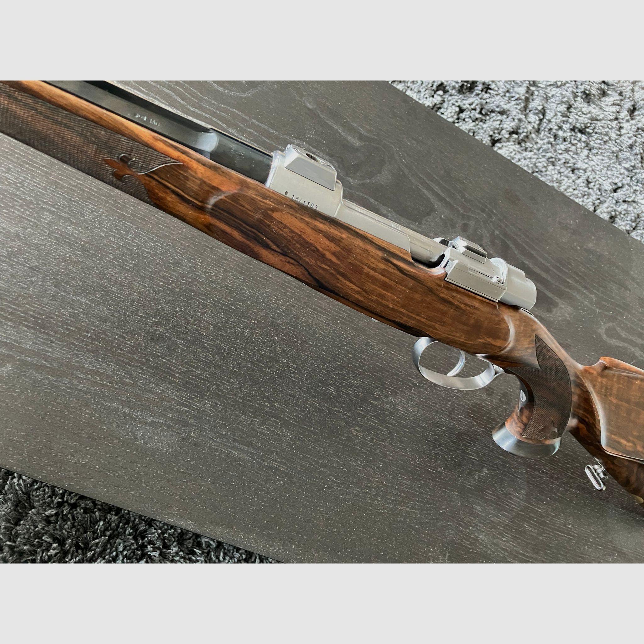 Einzigartiger Custom Mauser M98 8x64S „Kurpfalzstutzen“ Hansjoachim Hensel