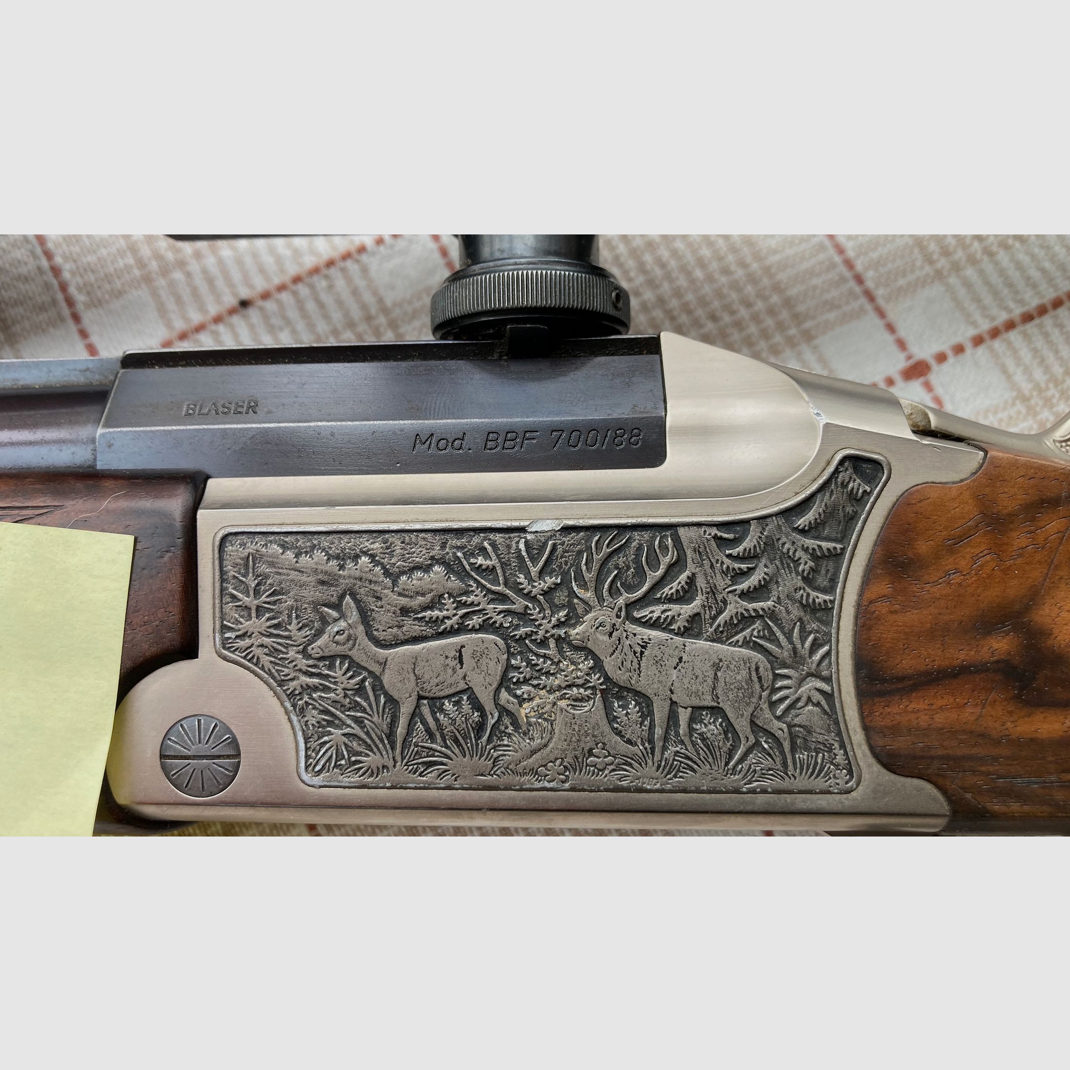 Blaser ES700/88 Bockbüchse mit Einstecklauf