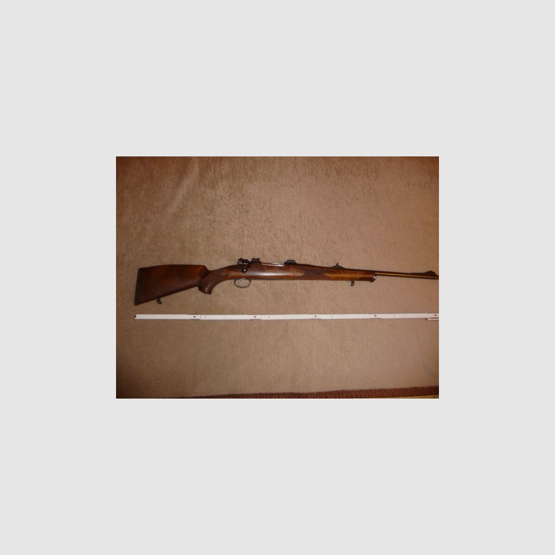 System Mauser 98er Kurz-Repetierer: Kal. 6,5x55, Lauflänge ca. 52cm Semi Weight, EAW Schwenkmontage, Rückstecher