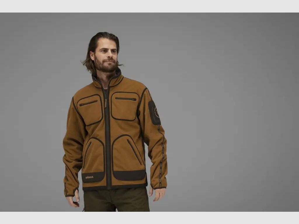 Härkila fleece reversible jacket Kamko