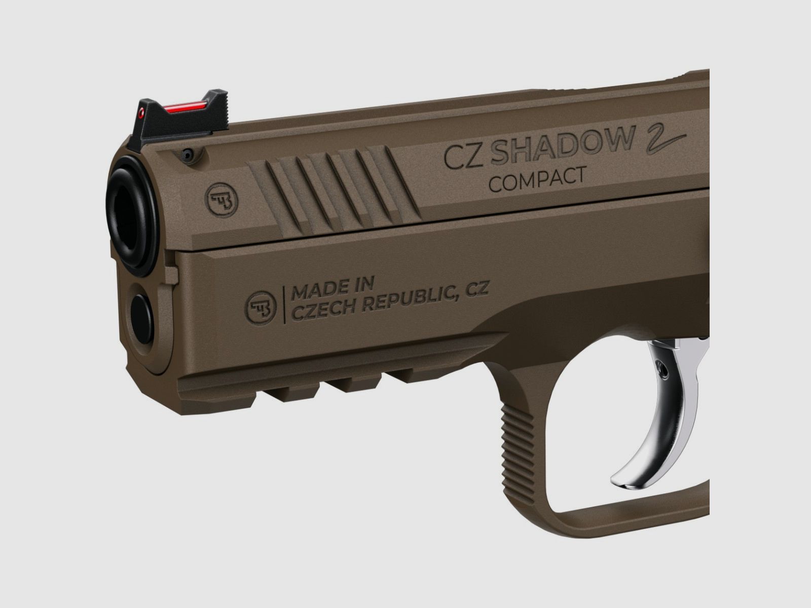 CZ Shadow 2 Compact Burnt Bronze + Holosun 508T, zdjęcie 14 z 15