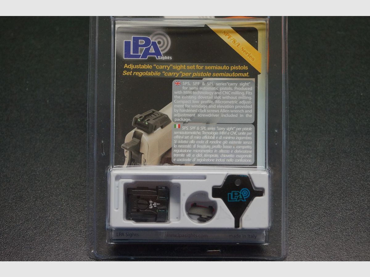 Visierung LPA Glock 17/19