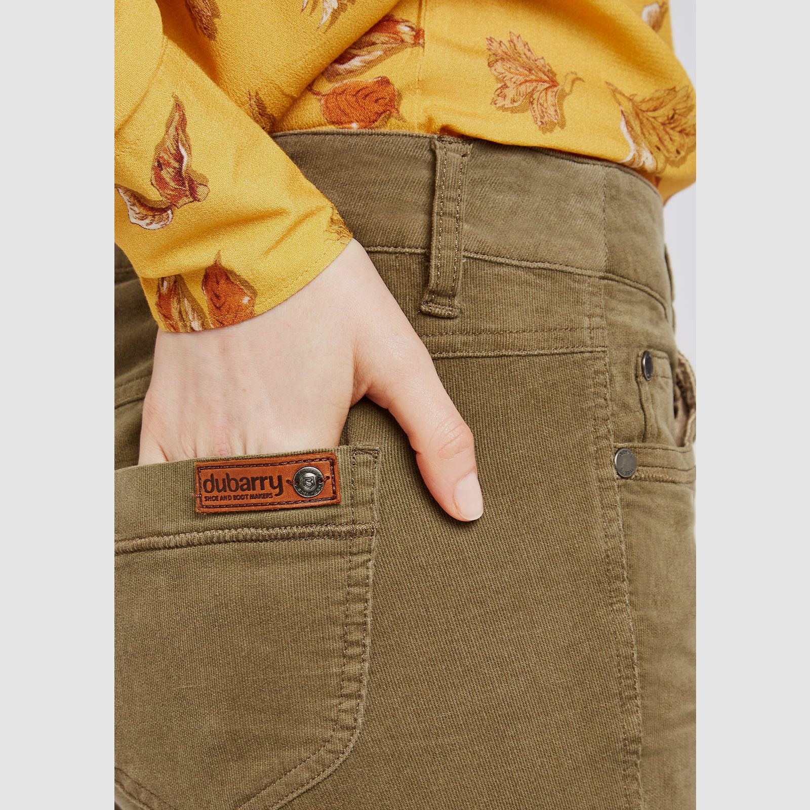 Dubarry of Ireland Cordhose Honeysuckle dusky green