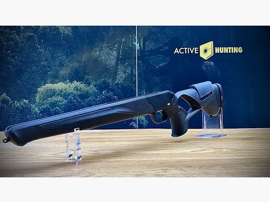 Blaser R8 Ultimate crosse / Noir-Marron / Contour 17mm / dos de crosse renforcé et plaque de crosse