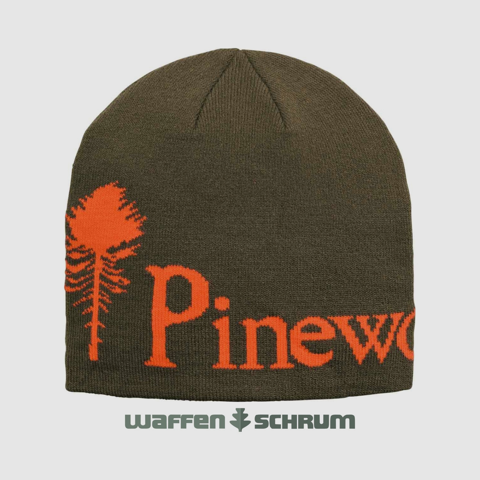 Cappello Pinewood Logo Verde/Arancione