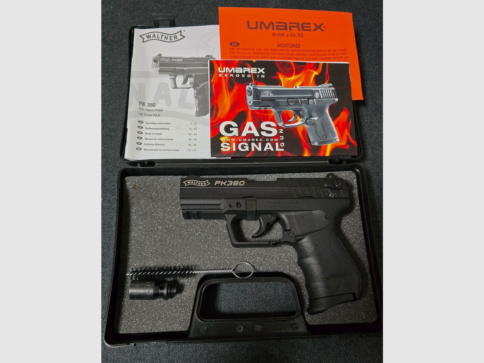 Walther PK 380 Schreckschuss 9mm PAK