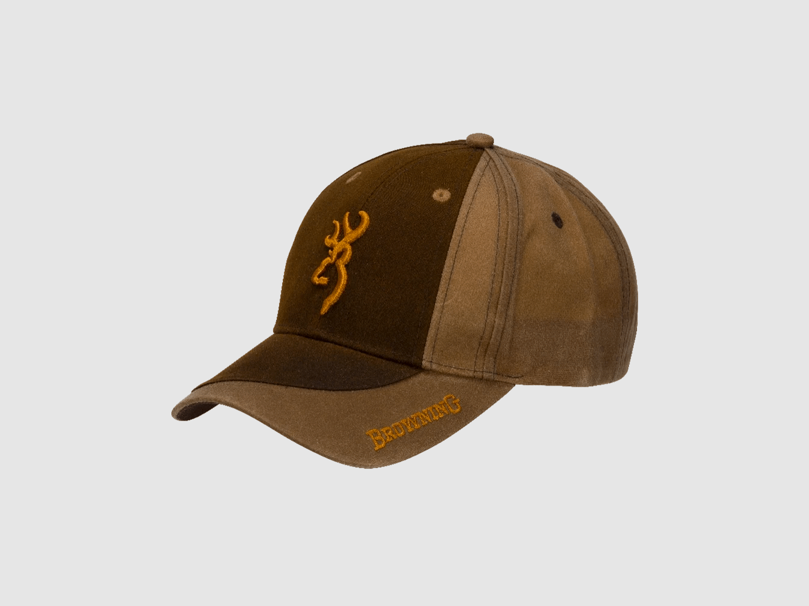 HUT – BROWNING – CAP TWO TONE DUNKELBRAUN
