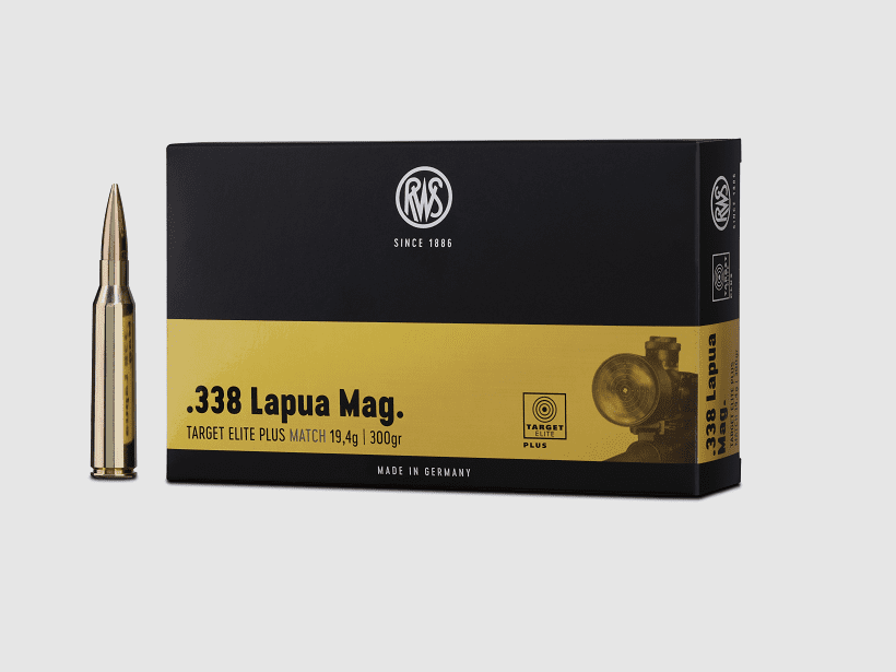 RWS .338 Lapua Mag. Target Elite Plus Match 299 gr. - 20 St.
