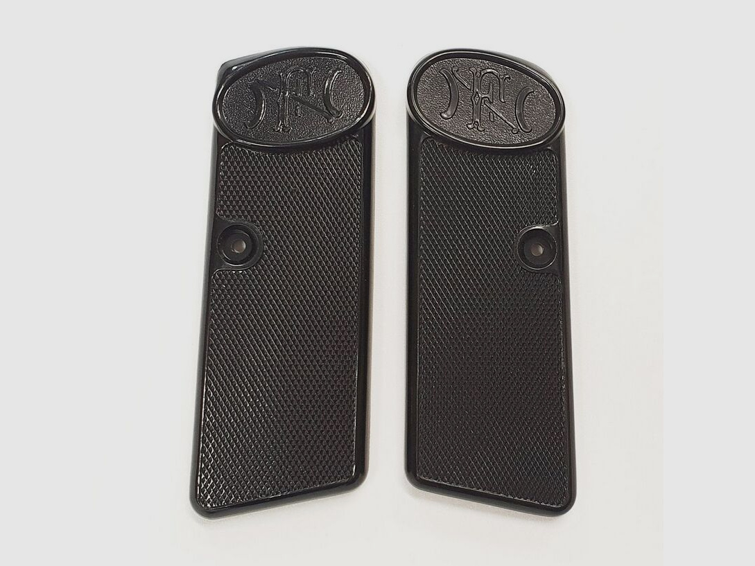 Pareja de empuñaduras derecha / izquierda pistola Browning FN M25 Mod.1910/22 7,65mm browning, como nuevo