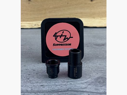 SIW Fastener Kit 5/8 - 24 UNEF Schnelladapter Set für Stille im Wald Schalldämpfer 44000076