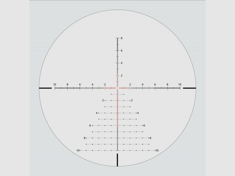 Zielfernrohr Athlon Ares BTR HD 2.5-15x50 MIL Gen3 Neuwertig